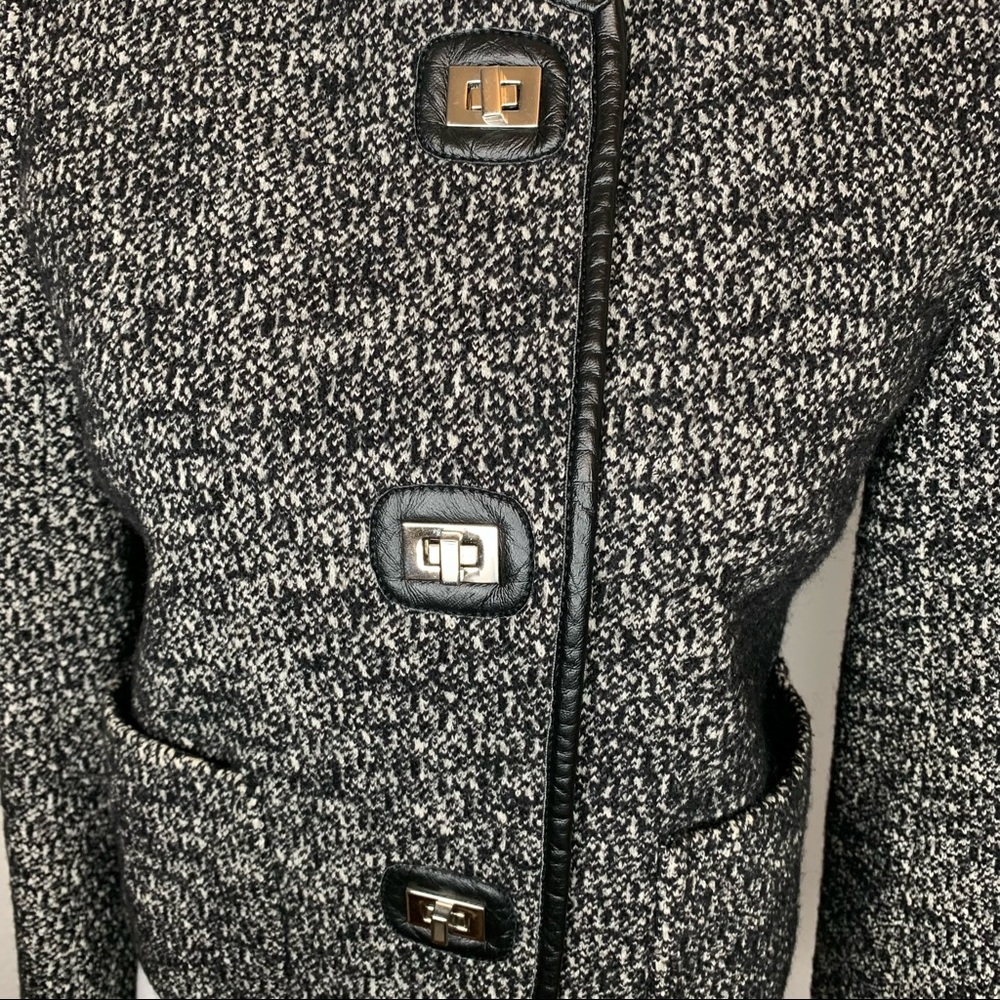 Sandro Printed Evening Jacket Size Medium - image 2